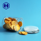 بسكويت الكاجو الغذاء المعلب البلاستيك PET علبة شفافة مع غطاء الألومنيوم 335 مل