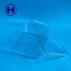 صندوق بلاستيك شفاف مستطيل خالي من Bpa 40 أوقية بدون مقبض