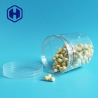 جرة بلاستيكية شفافة مقاومة للتسرب بسعة 385 مل مع غطاء لولبي من إدارة الغذاء والدواء