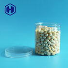 جرة بلاستيكية شفافة مقاومة للتسرب بسعة 385 مل مع غطاء لولبي من إدارة الغذاء والدواء
