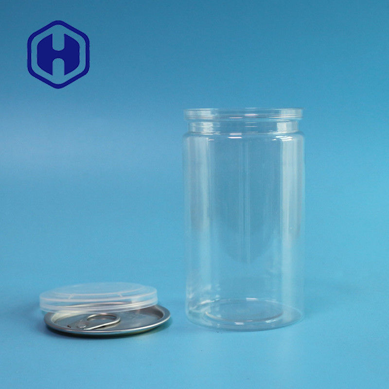 410 مل 211 # سهلة الفتح البلاستيكية الشفافة الفارغة للحيوانات الأليفة لإثبات تسرب الطعام