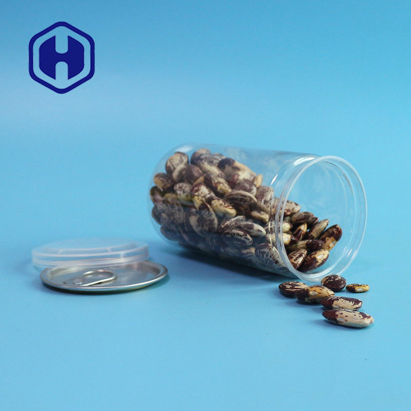 410 مل 211 # سهلة الفتح البلاستيكية الشفافة الفارغة للحيوانات الأليفة لإثبات تسرب الطعام