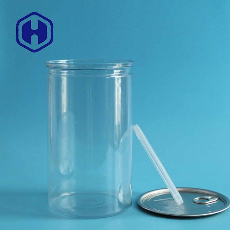 1130 مل 401 مستدير طويل EOE أحواض بلاستيكية شفافة حاويات تغليف الفشار