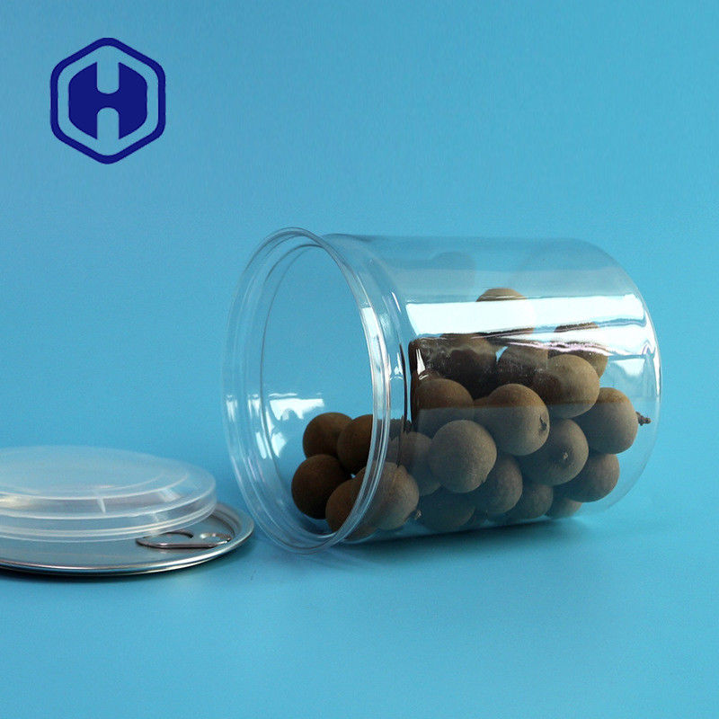 750 مل علب بلاستيكية شفافة طباعة الشاشة الغذاء الصف التعبئة Bpa خالية من الحيوانات الأليفة الفارغة يمكن فتح الغطاء بسهولة