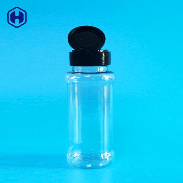 BPA الحرة البلاستيك التوابل جرة قابلة لإعادة الاستخدام الوجه الأعلى البلاستيك شاكر التوابل