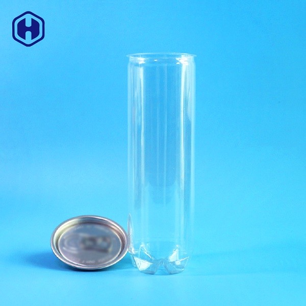 علب الصودا البلاستيكية غير السامة BPA الحرة رقيقة الجدار الفم قطرها 50 ملم