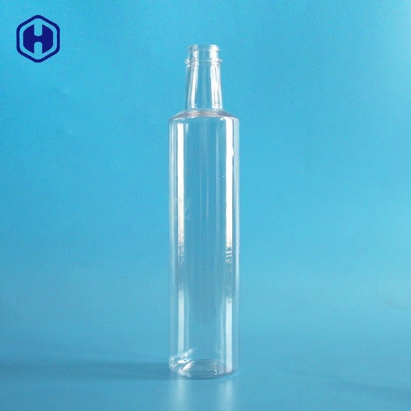 زجاجة بلاستيكية شفافة قابلة لإعادة التدوير 500 مل عبوة سائلة للمشروبات سعة 16 أونصة
