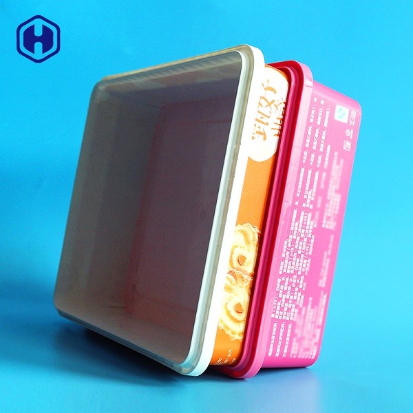 Microwavable IML Box حاويات بلاستيكية مربعة صغيرة مقاومة للحرارة