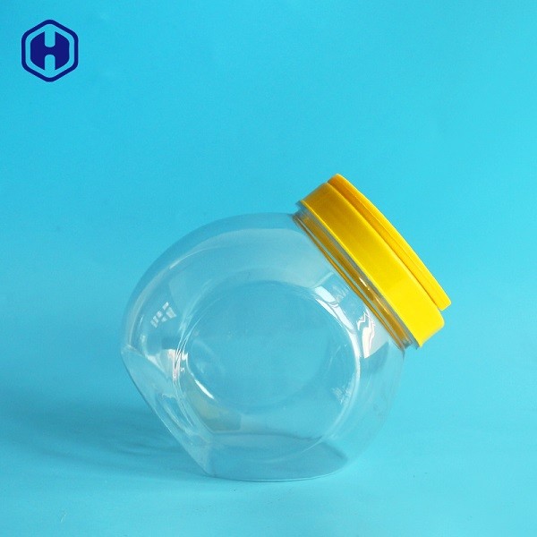 BPA الحرة مانعة للتسرب الجرار البلاستيكية مجموعة الملاكمة الصغيرة الشكل 1100ML 35OZ