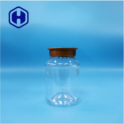 مستوى غذائي مستوى PET زبدة الفول السوداني البسكويت المكسرات الحلوى الفلفل زجاجات السكر