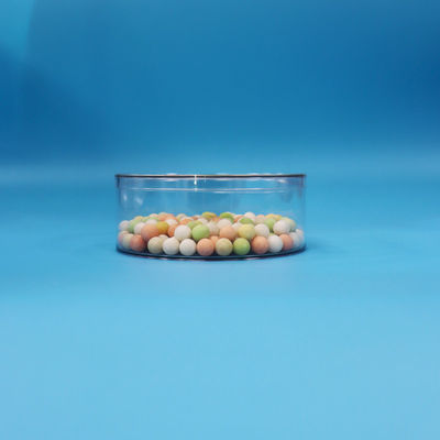 البسكويت الفاكهة المجففة الحلوى الشوكولاته الحلوى الصندوق البلاستيكية المستديرة الشفافة