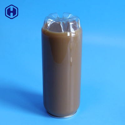 تعبئة القهوة الباردة 16 أونصة علب صودا بلاستيكية مع طباعة الشاشة