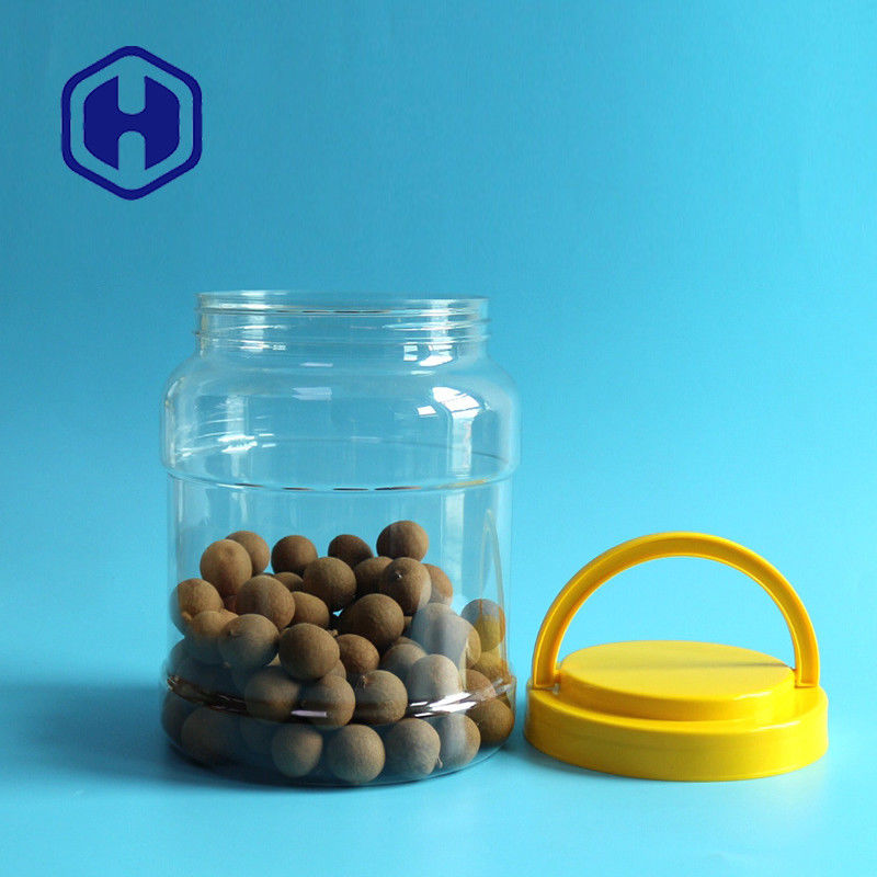 حلوى كبيرة المخلل ذات الفم العريض برطمانات بلاستيكية كبيرة بأغطية 80.5 أونصة خالية من مادة Bpa للطعام