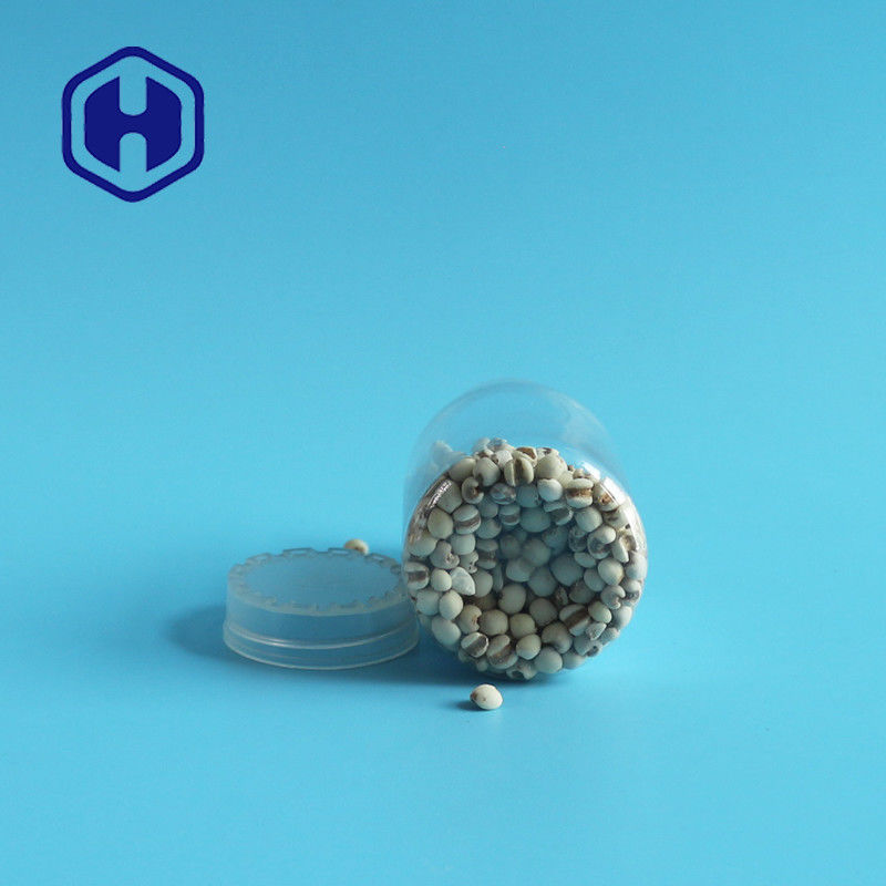 عبوة عينة برطمان بلاستيكي مقاوم للتسرب بسعة 4 أوقية غطاء برغي لتغليف الهدايا الصغيرة وآمن للطعام 120 مل