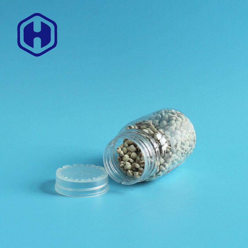 عبوة عينة برطمان بلاستيكي مقاوم للتسرب بسعة 4 أوقية غطاء برغي لتغليف الهدايا الصغيرة وآمن للطعام 120 مل