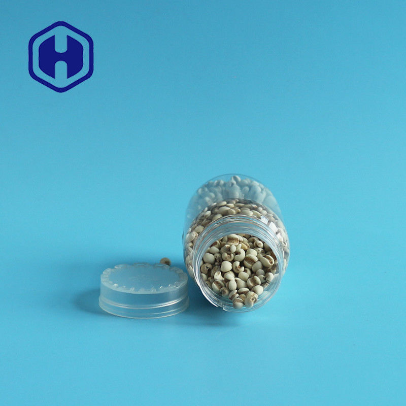 عبوة عينة برطمان بلاستيكي مقاوم للتسرب بسعة 4 أوقية غطاء برغي لتغليف الهدايا الصغيرة وآمن للطعام 120 مل