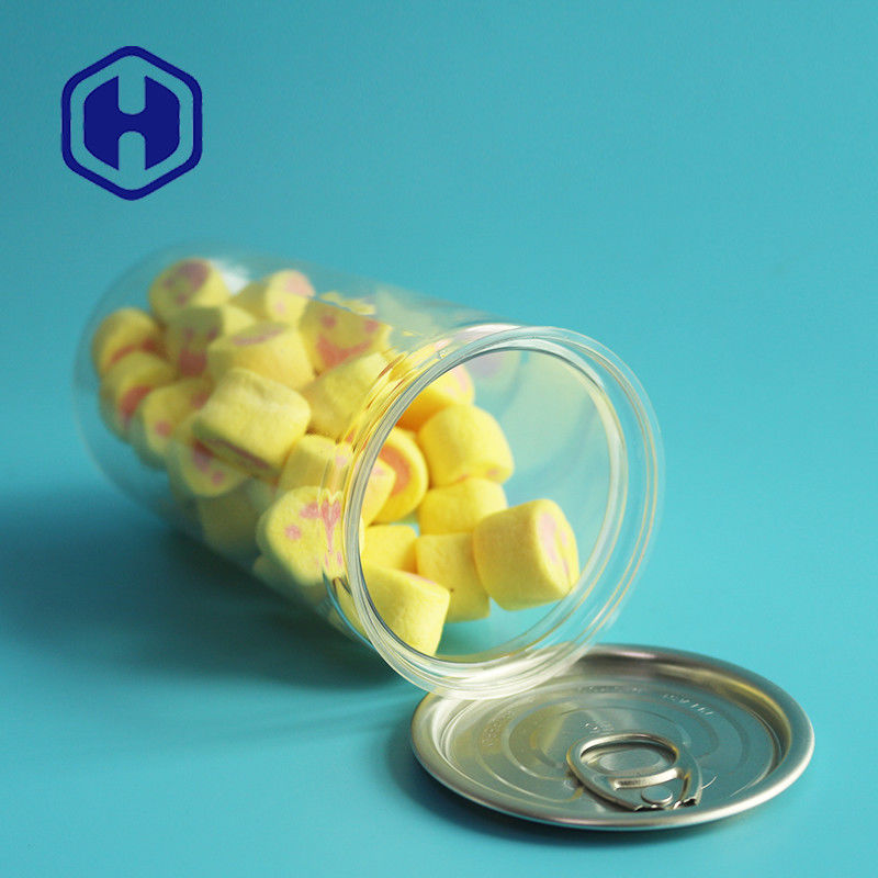 يمكن لـ Bpa Free Empty 418ml PET أن يفتح بالكامل بنهاية رفيعة لتعليب الأطعمة