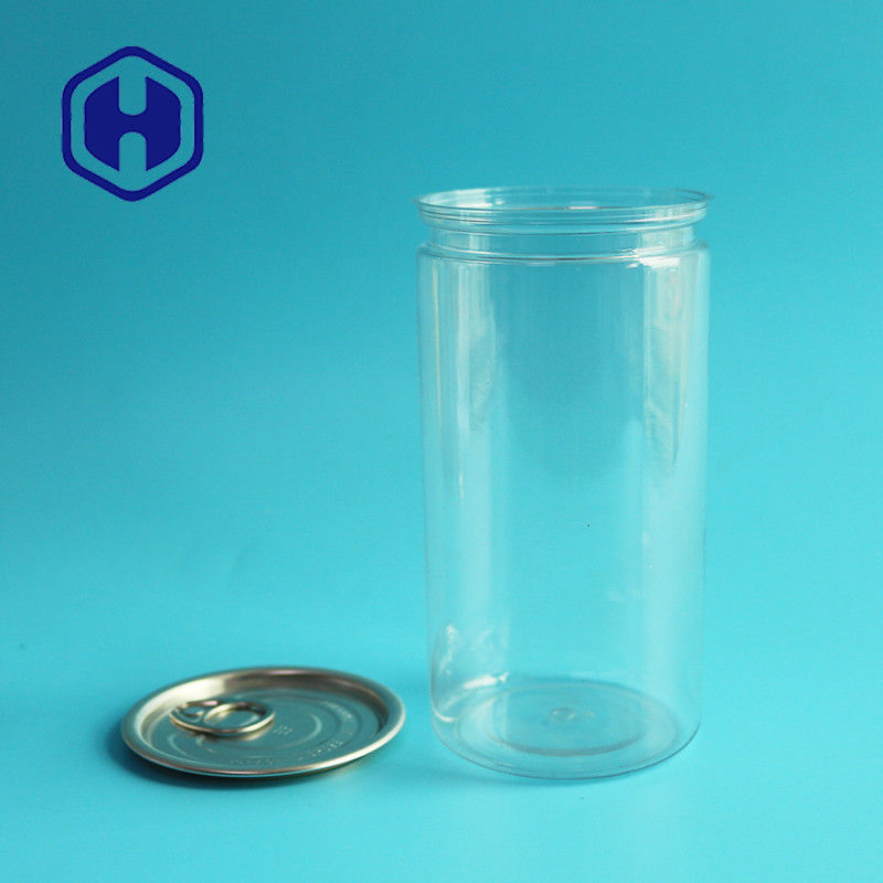 يمكن لـ Bpa Free Empty 418ml PET أن يفتح بالكامل بنهاية رفيعة لتعليب الأطعمة
