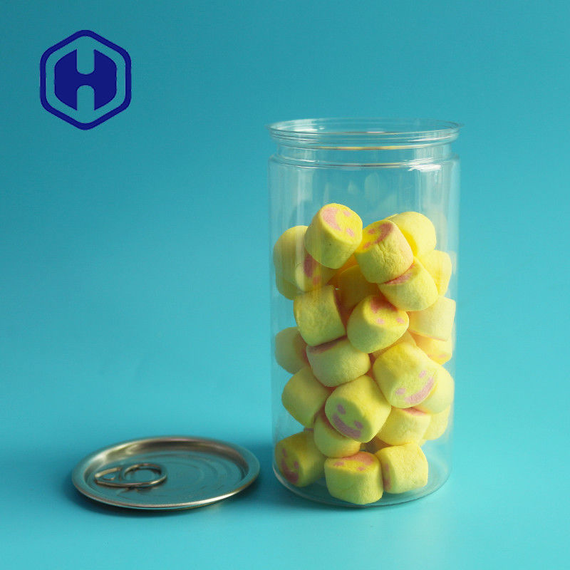 يمكن لـ Bpa Free Empty 418ml PET أن يفتح بالكامل بنهاية رفيعة لتعليب الأطعمة