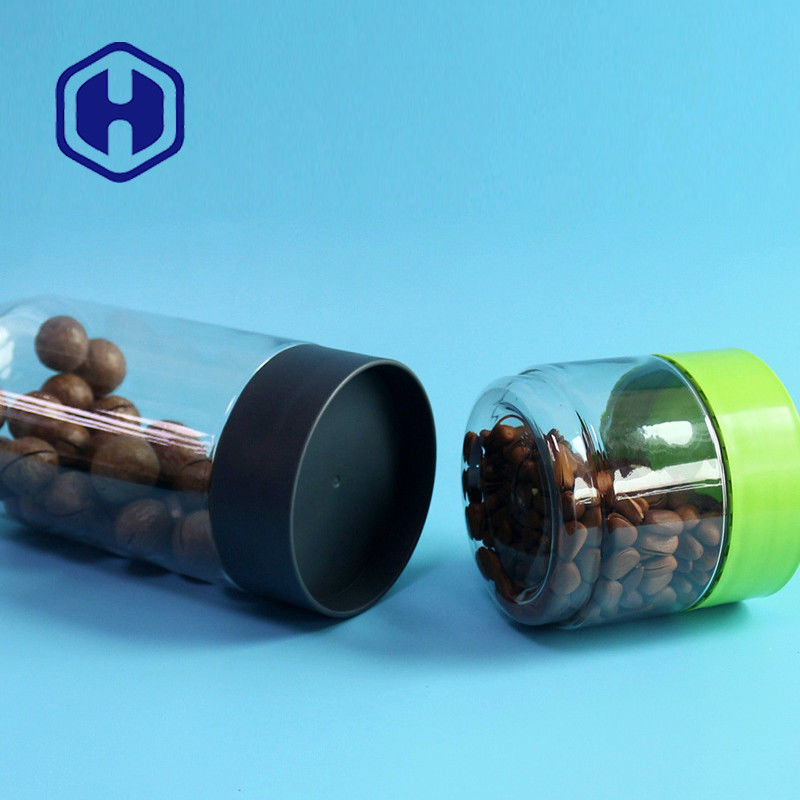 438 مل 998 مل عبوات بلاستيكية مستديرة ارتفاع 168 ملم تخصيص اللون