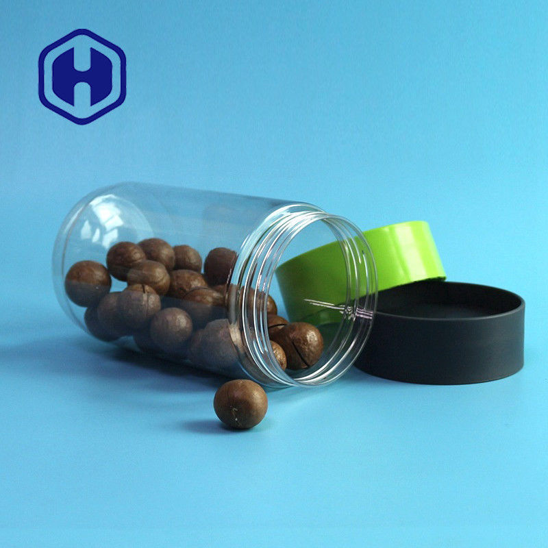 438 مل 998 مل عبوات بلاستيكية مستديرة ارتفاع 168 ملم تخصيص اللون