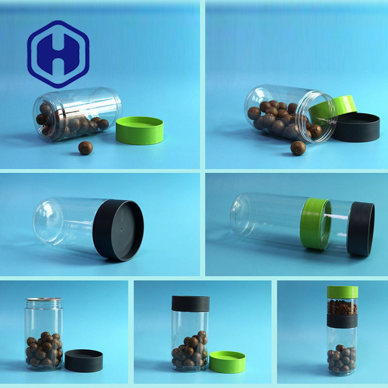 438 مل 998 مل عبوات بلاستيكية مستديرة ارتفاع 168 ملم تخصيص اللون