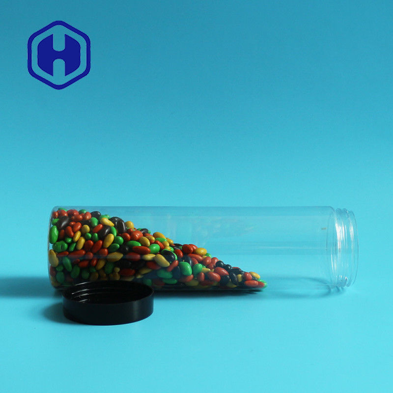 طويلة المعكرونة المعكرونة الديكور البلاستيك التعبئة والتغليف جرة 420ml الألومنيوم احباط الختم