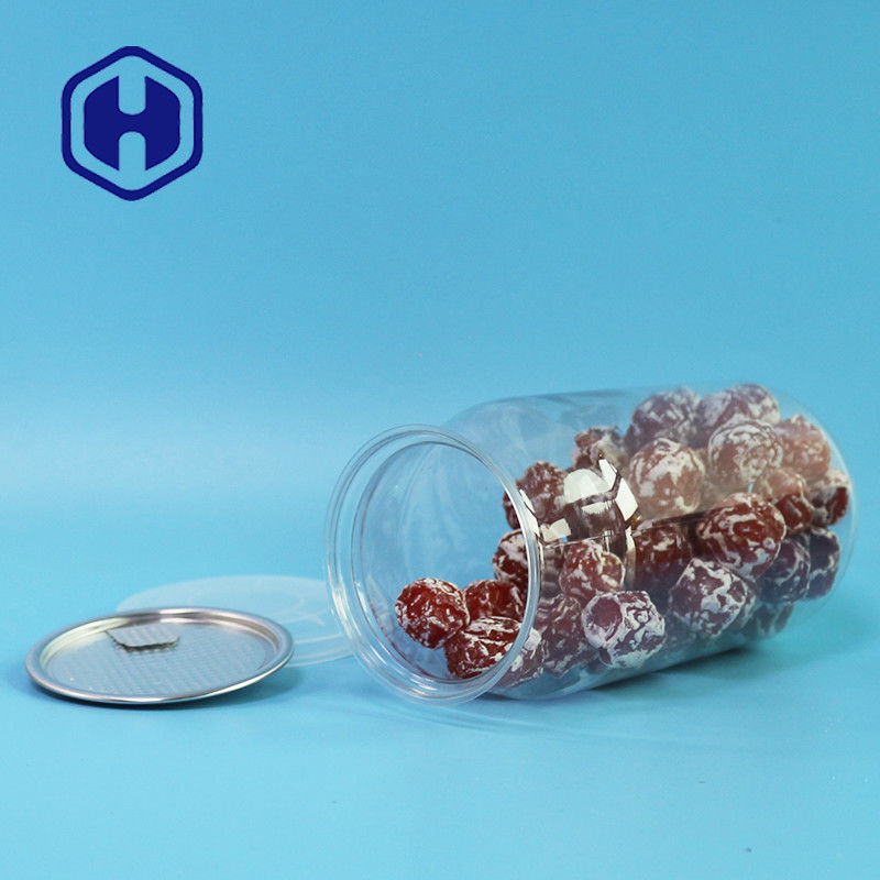 يمكن 211 # 720 مللي محكم PET بلاستيك تغليف التوابل مع غطاء PE سهل الفتح