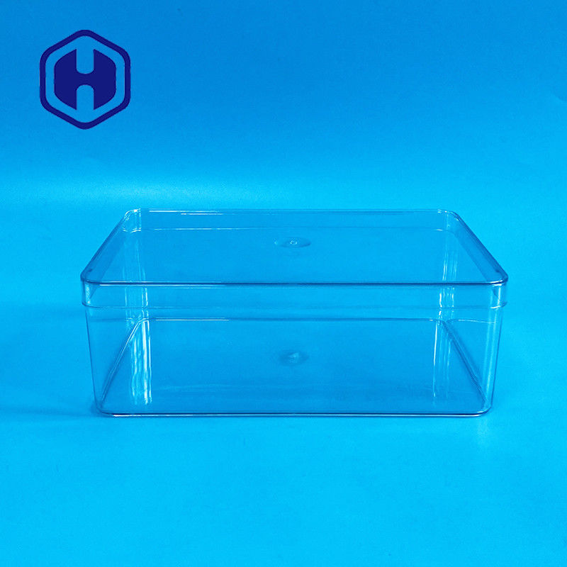 1180 مل علبة التعبئة والتغليف المستخدمة مرة واحدة من البيت حجم كبير مستطيل البلاستيكية الغذائية علب التعبئة والتغليف الشوكولاته