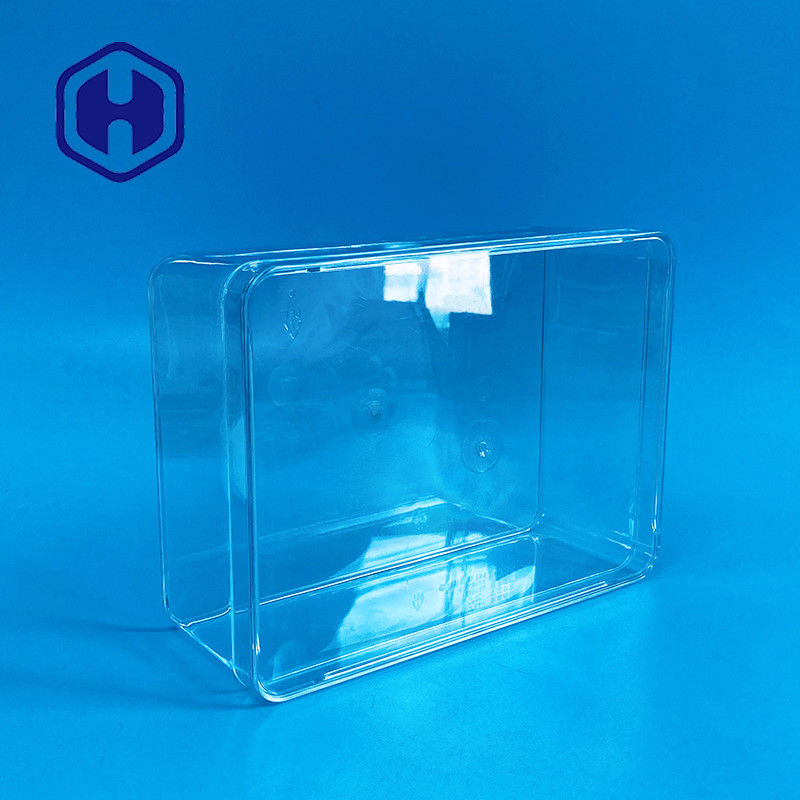 1180 مل علبة التعبئة والتغليف المستخدمة مرة واحدة من البيت حجم كبير مستطيل البلاستيكية الغذائية علب التعبئة والتغليف الشوكولاته