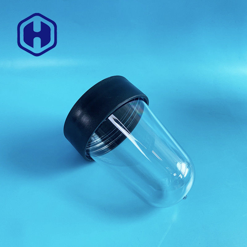 1000 مل زجاجة بي تي Preform 307# شفافة غطاء المسمار البلاستيكية علبة سميكة الجدار الفم العريض 83mm