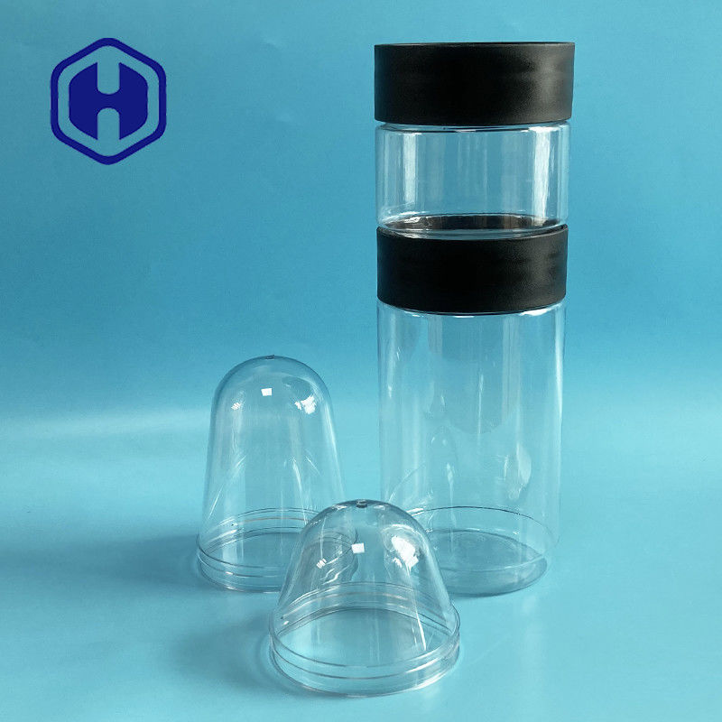 1000 مل زجاجة بي تي Preform 307# شفافة غطاء المسمار البلاستيكية علبة سميكة الجدار الفم العريض 83mm