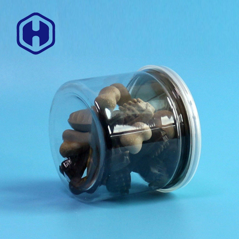 علبة بلاستيكية بي تي شفافة مع نهاية مفتوحة سهلة للصوص الغذائي الجاف والتوابل