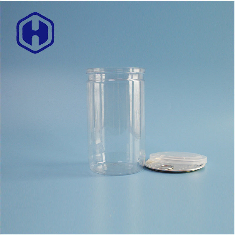 تناول الوجبات الخفيفة بدون جهد فتح 307# علب بي تي أسطوانية لتعبئة الطعام بسهولة