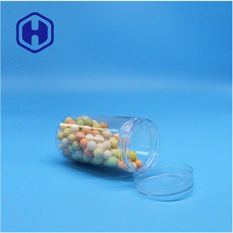 بلاستيكية مستديرة واضحة السكر البكن الحلوى اللوز النفس النعناع الذرة الزبيب والجوز أوعية