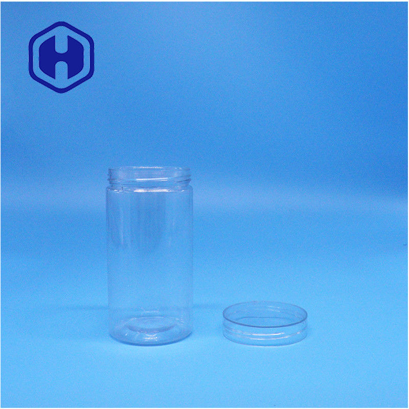 بلاستيكية مستديرة واضحة السكر البكن الحلوى اللوز النفس النعناع الذرة الزبيب والجوز أوعية