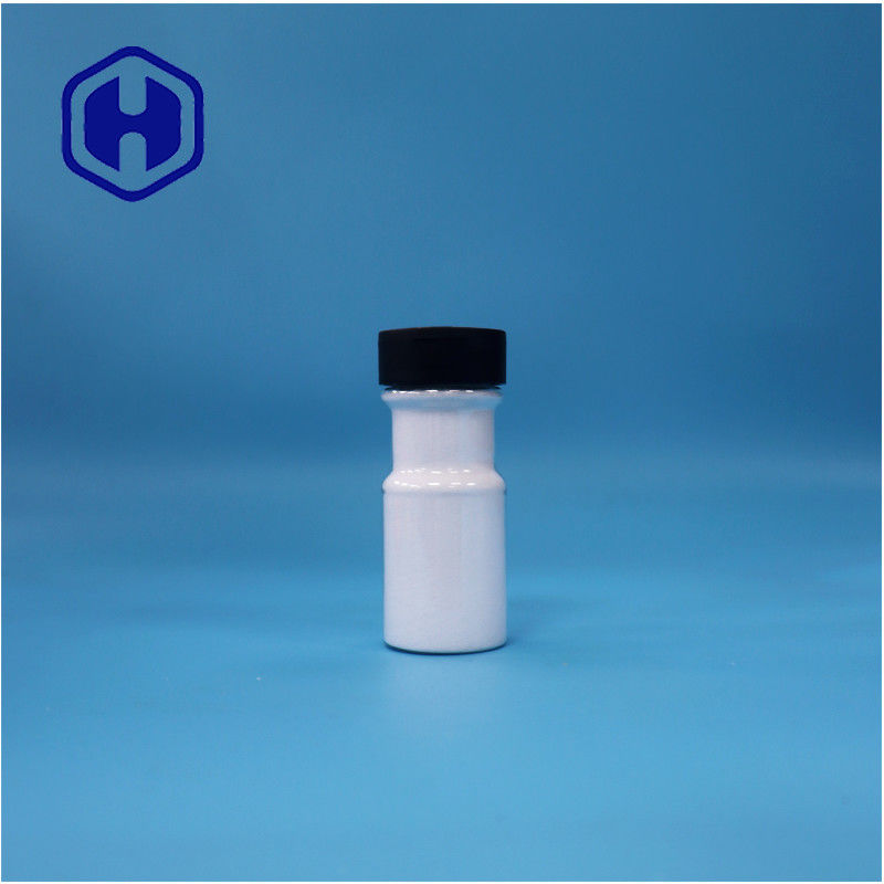 منتصف شفاف مادة بلاستيكية الملح الذرة النشا الصف الغذائي التوابل الجرة Flip Top Cap