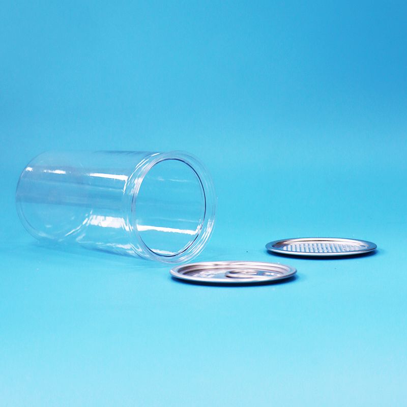 البلاستيك الشفاف من نوع بي تي سهل فتح اغلاق علبة التعبئة الغذائية الحلوى المشروبات المشروبات