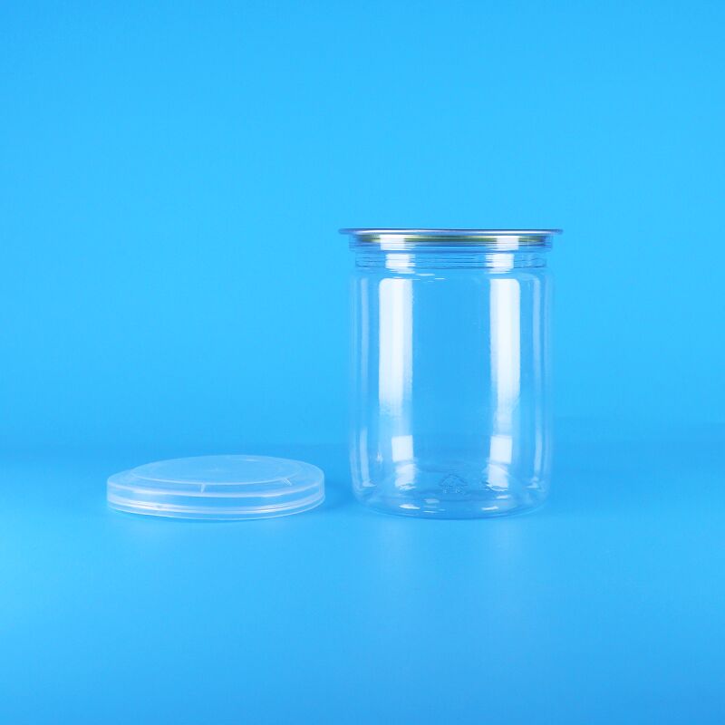 الفول السوداني البري العضوي الغابات الطعام المجفف سهل فتح النهايات الأنبوب البلاستيكي واضحة بطاطس البوبكورن علب