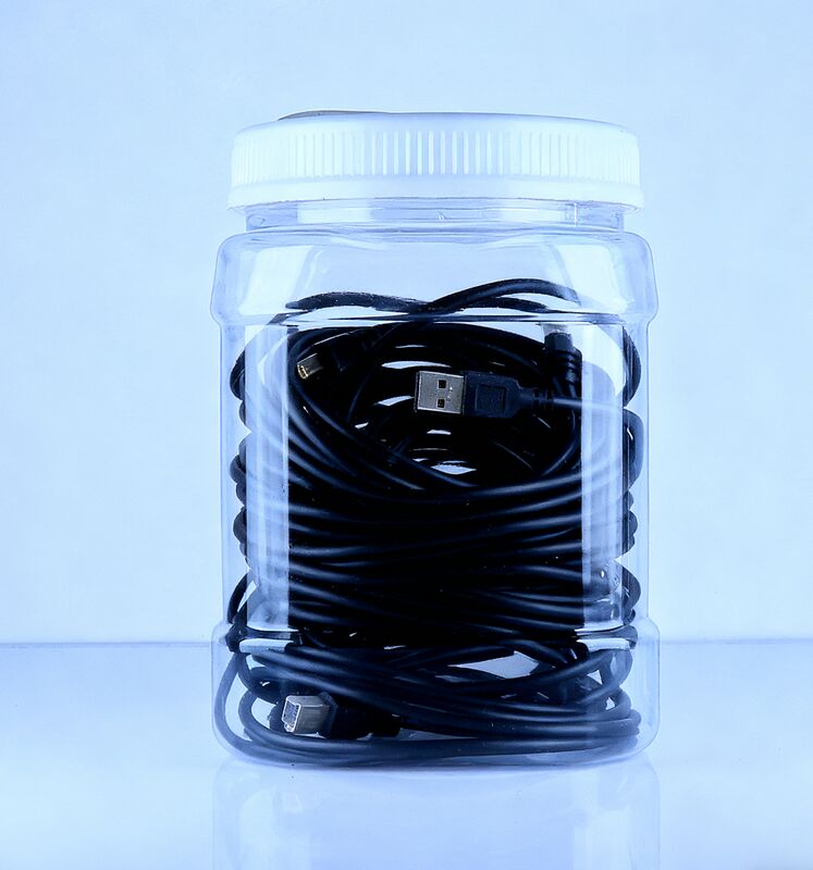 جيد ختم البلاستيك PET مربع الشكل جرة شفافة كعكة اليام الصيني ملء البسكويت غطاء لولبي