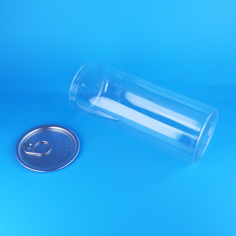 علبة مشروبات بي تي خالية من BPA مع غطاء مفتوح بسهولة و سعة 520 مل للمشروبات والصودا