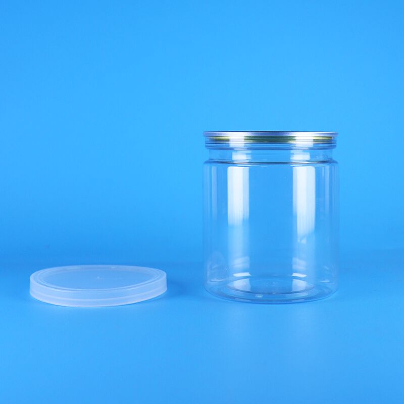 250 مل زجاجة بي تي إيه الصلبة مع غطاء مفتوح بسهولة للفشار والبطاطا المهروسة زجاجة عبوة بلاستيكية