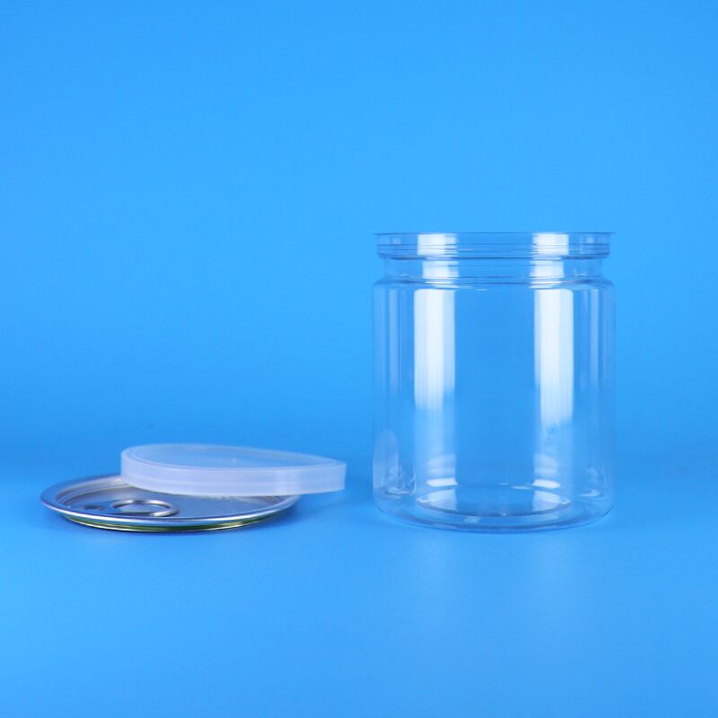 مضاد للهواء 250 مل بي تي سهل فتح الغطاء البلاستيكي الخوخ يمكن لحم الخنزير البازلاء حلول التعبئة الغذائية