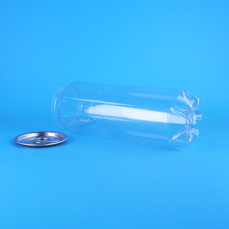 500 مل غطاء سهل فتح PET بلاستيكية يمكن أن تسرب دليل الصف الغذائي للشربات الغازية الطاقة