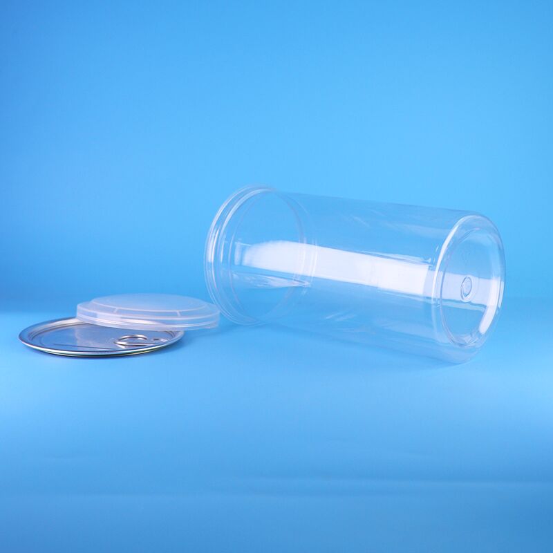 زجاجة بي تي 700 مل خالية من BPA مع غطاء مفتوح بسهولة لتخزين وتعبئة الأغذية
