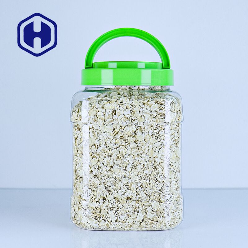 Premium Food Grade Twist Cap Plastic Jar For Commercial Candy Snack And Sauce Packaging