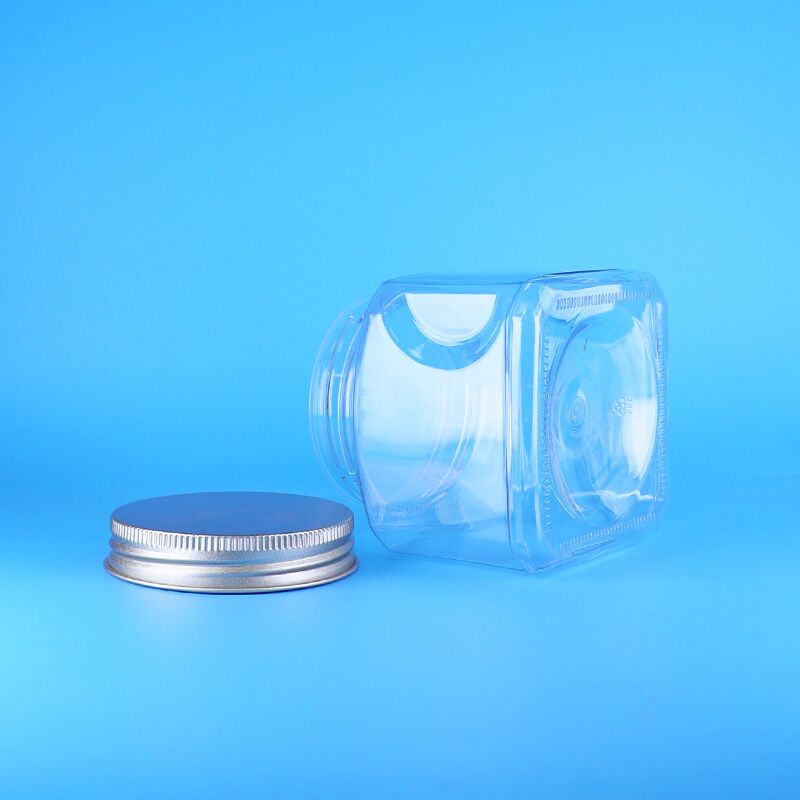 تخزين الغذاء المقاوم للتسرب الصلصات الحلويات الموابل التعبئة الضخمة وعاء التعبئة مع غطاء مسدس