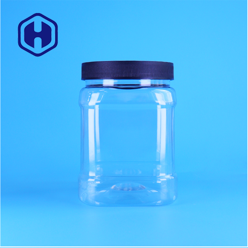 PET Jar For Dry Dog Treats Biscuits And Freeze Dried Pet Food Retail Packs