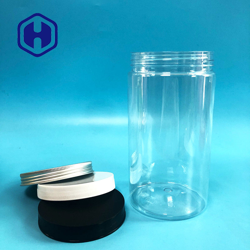 بوب كورن اللوز حبوب البن البلاستيك مانعة للتسرب مع غطاء المسمار