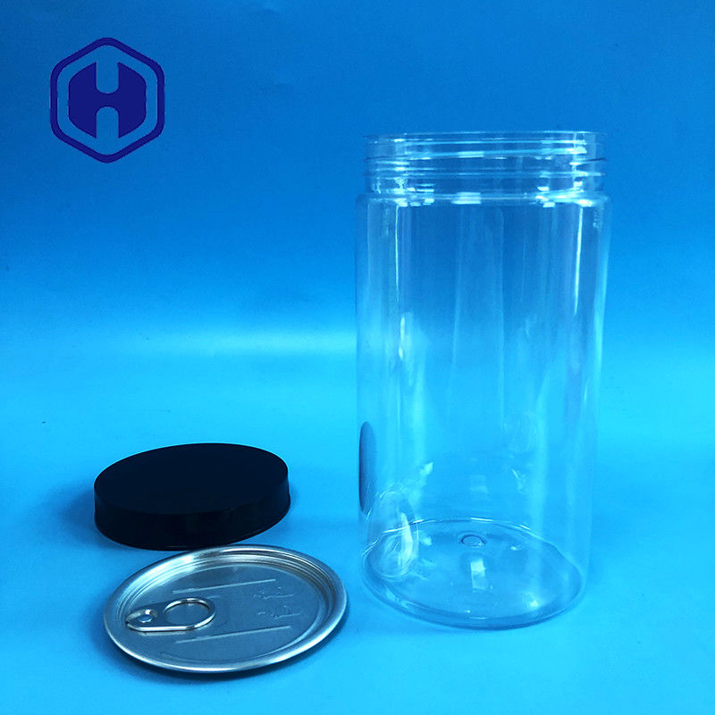 بوب كورن اللوز حبوب البن البلاستيك مانعة للتسرب مع غطاء المسمار